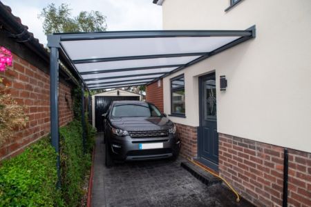 FORMA Polycarbonate 35 Aluminium Carport Specifications