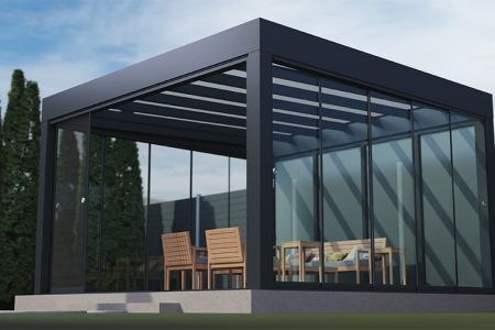 FORMA Glass MONO Aluminium Canopy Specifications